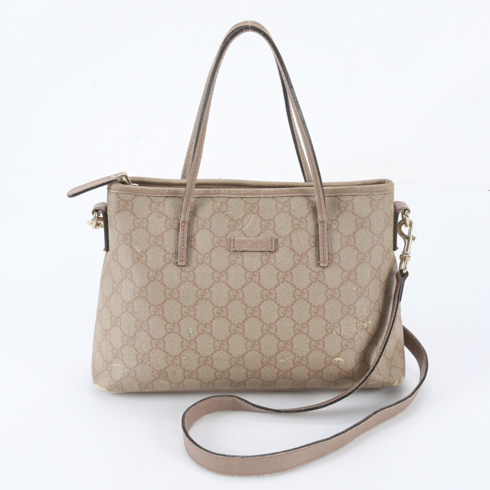 Gucci GG Supreme 353440 Leather 2-Way Shoulder Bag, Handbag, Tote Bag for Women